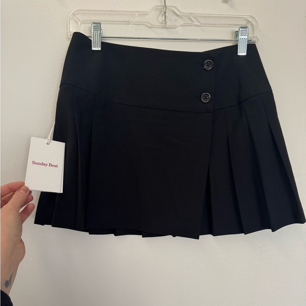 Sunday Best Kitridge Pleated Skirt (NWT)